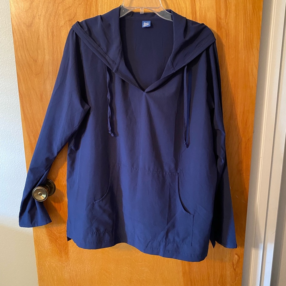Ripskirt navy sun hood